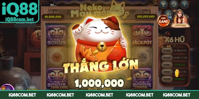 Game Neko may mắn với nhiều điểm hấp dẫn